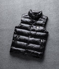Moncler Black Quilted Puffer Vest — hero