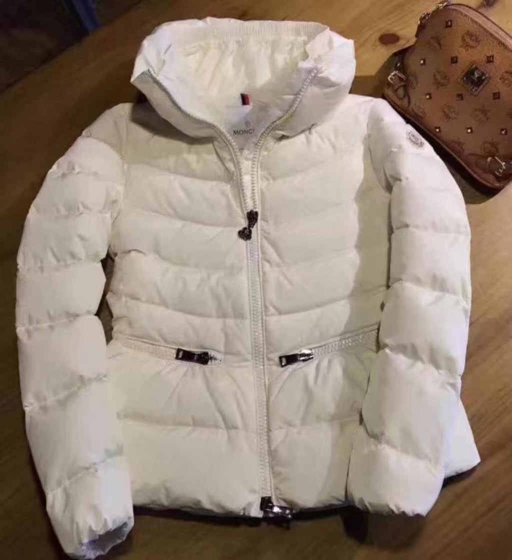 Moncler Women's Hooded Puffer Coat — front