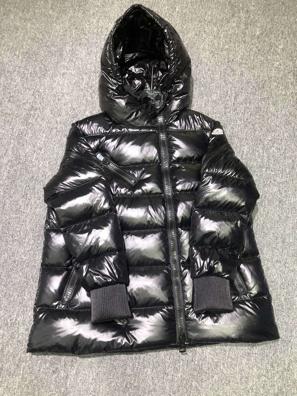 Moncler Hooded Puffer Coat — front