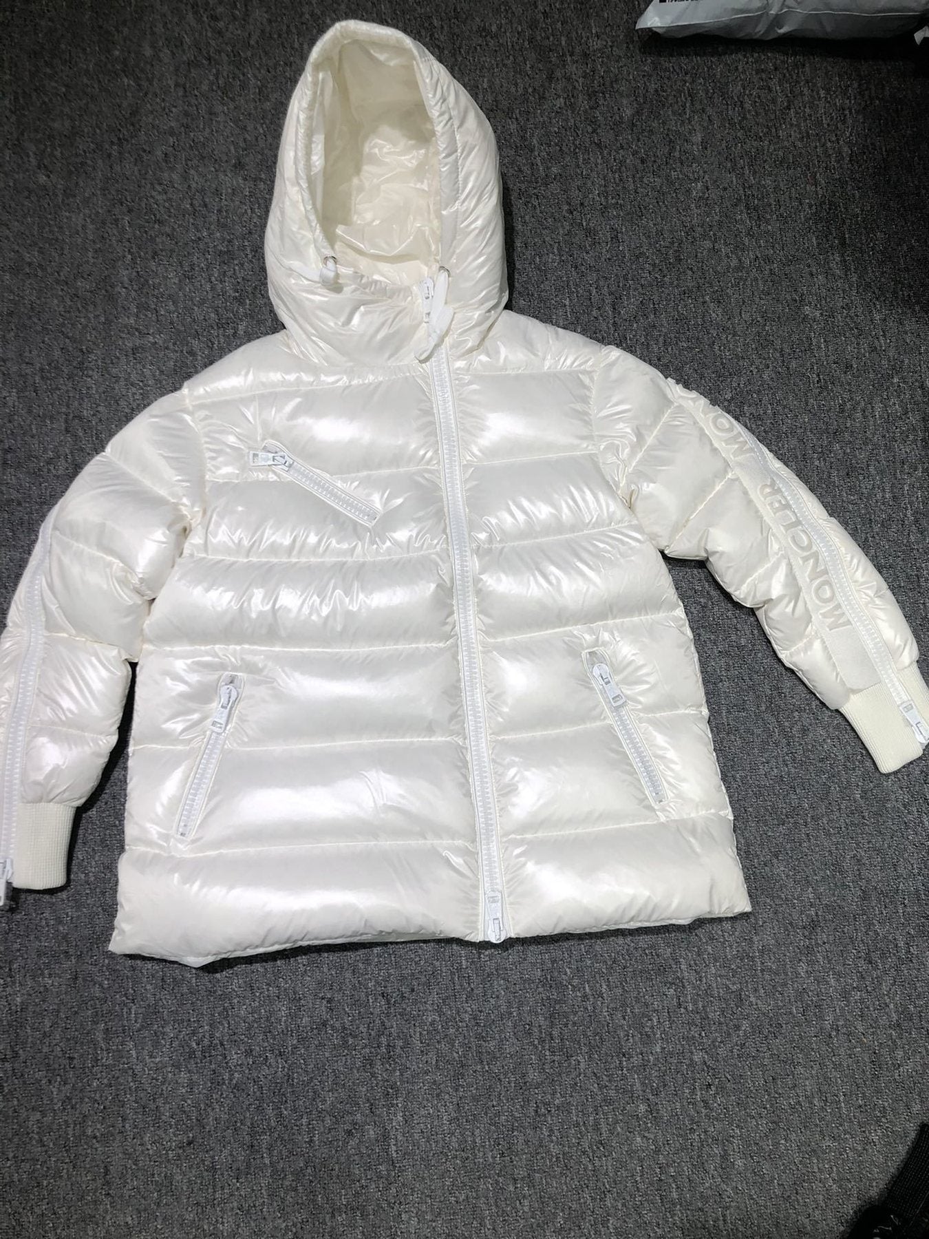 Moncler Hooded Puffer Coat — front