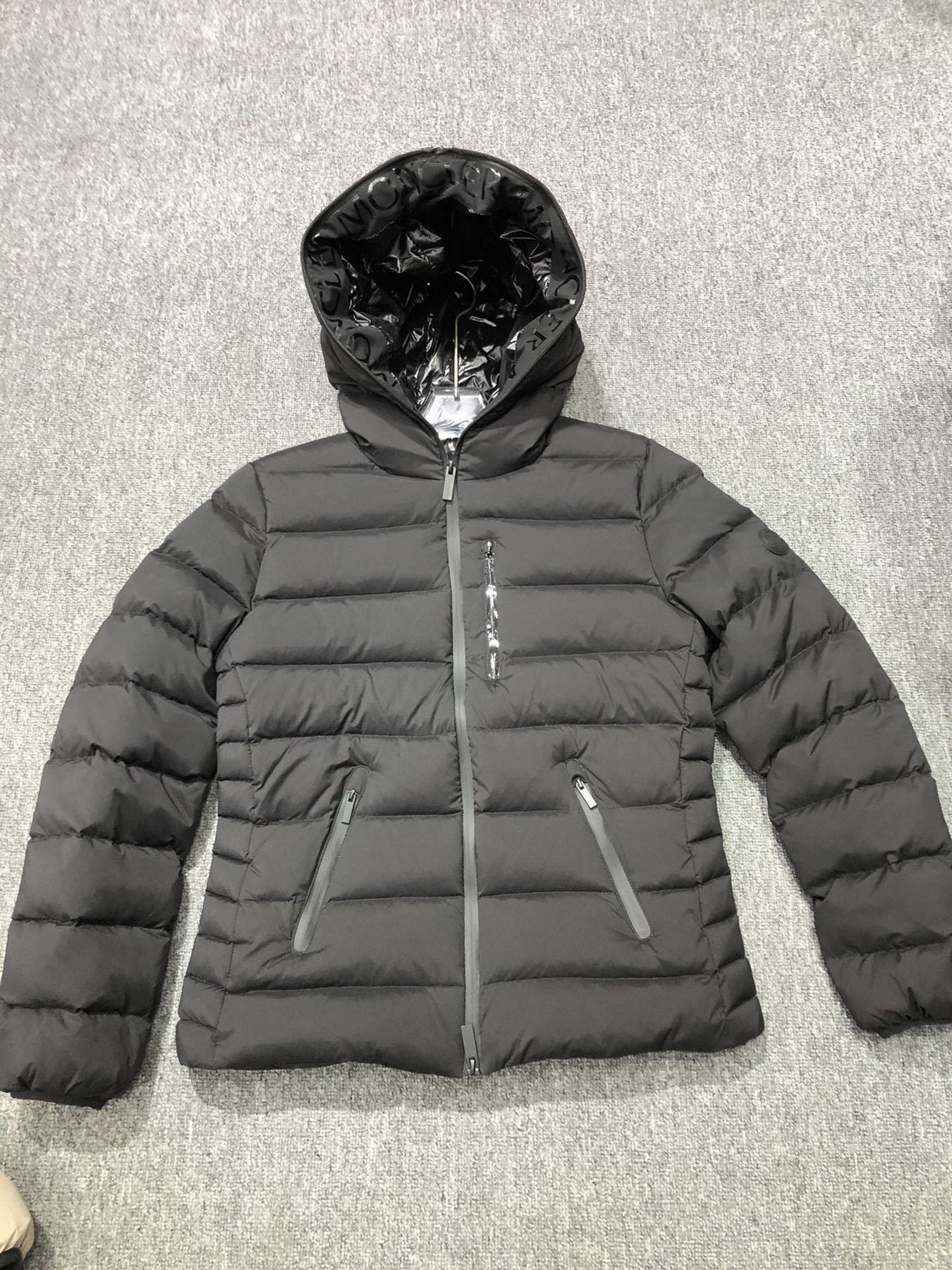 Moncler Women's Hooded Quilted Puffer Coat — front