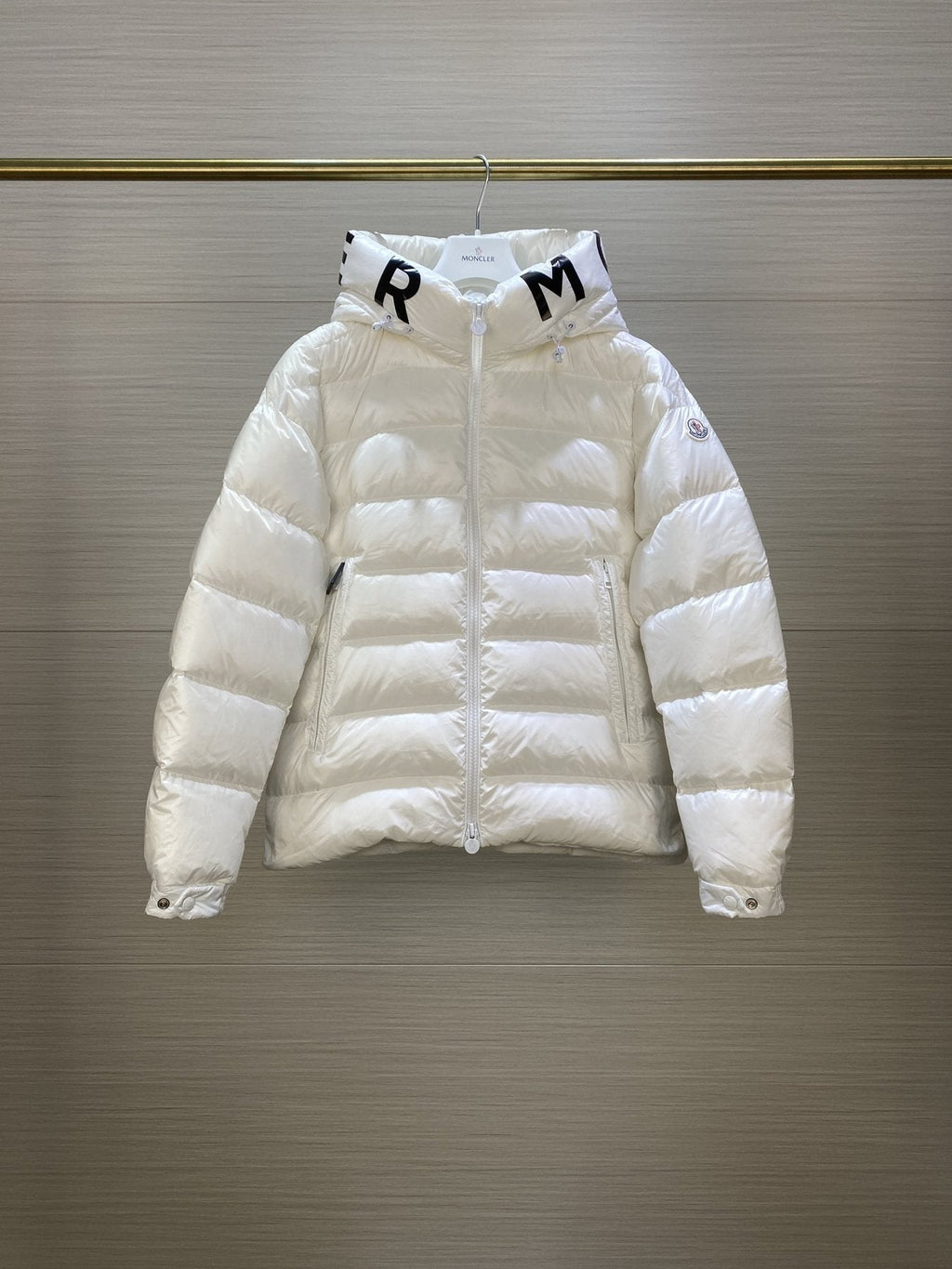 Moncler Hooded Quilted Puffer Coat — front