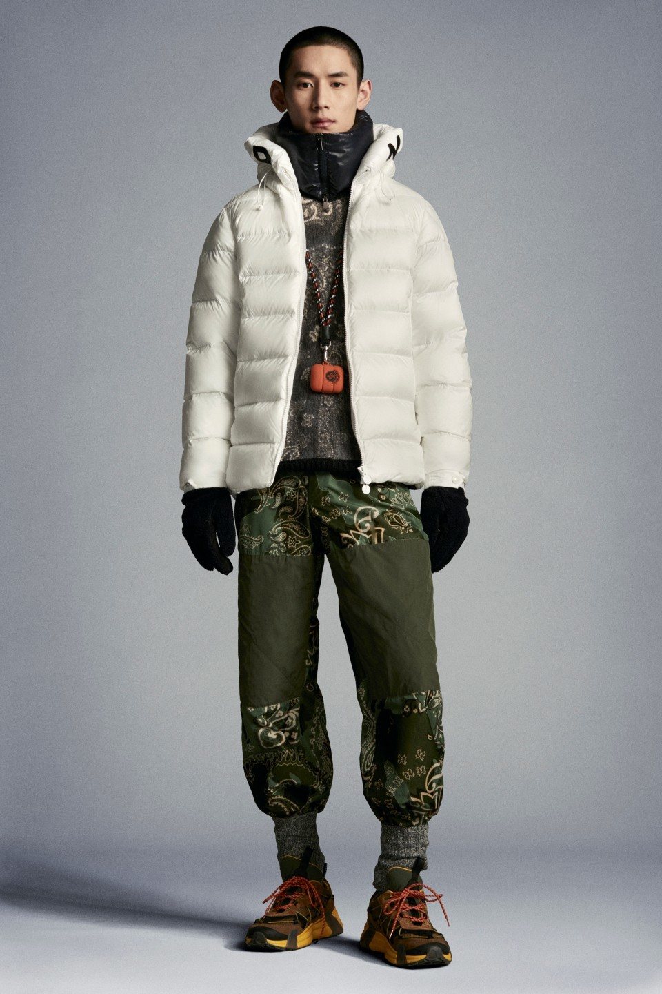 Moncler Hooded Quilted Puffer Coat — context