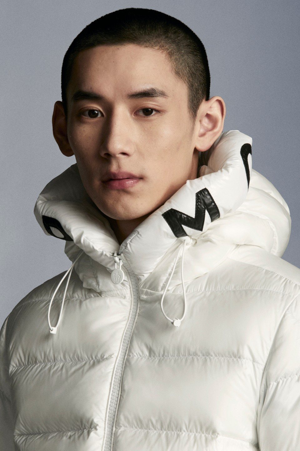 Moncler Hooded Quilted Puffer Coat — detail