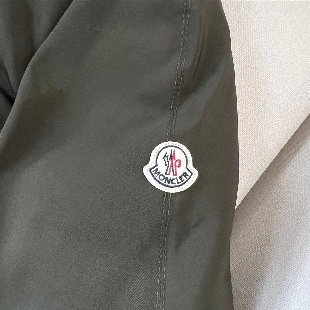 Moncler Women's Long Down Coat — detail