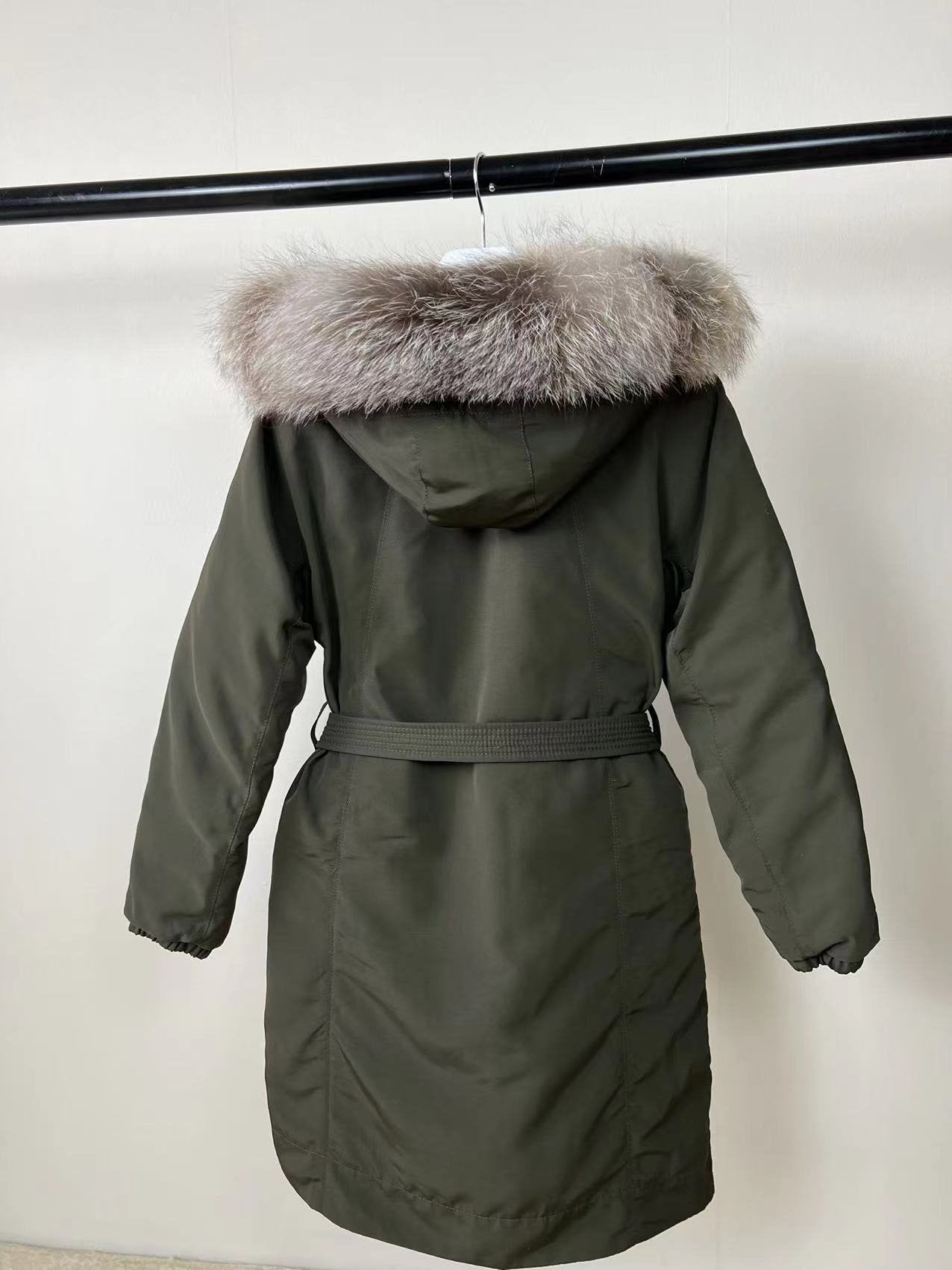 Moncler Women's Long Down Coat — back