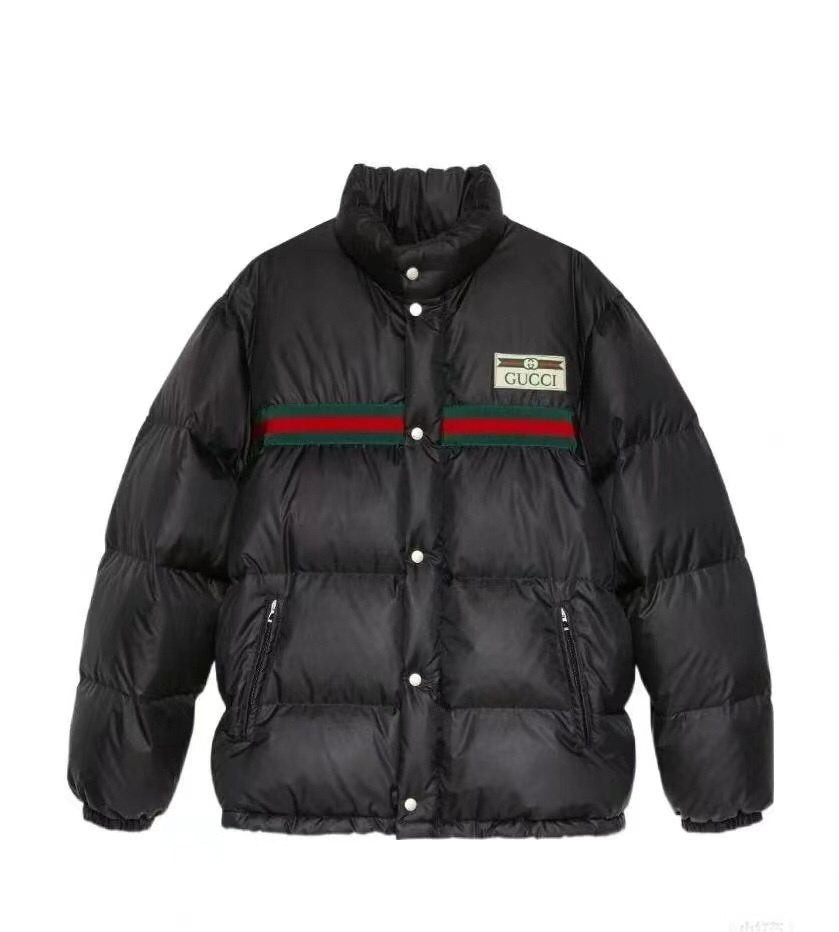 Gucci Black Quilted Puffer Jacket — hero