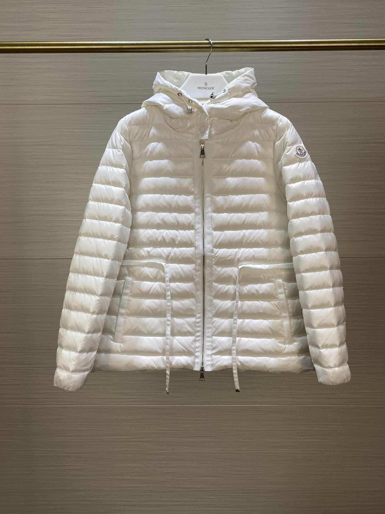 Moncler Hooded Quilted Puffer Coat — front