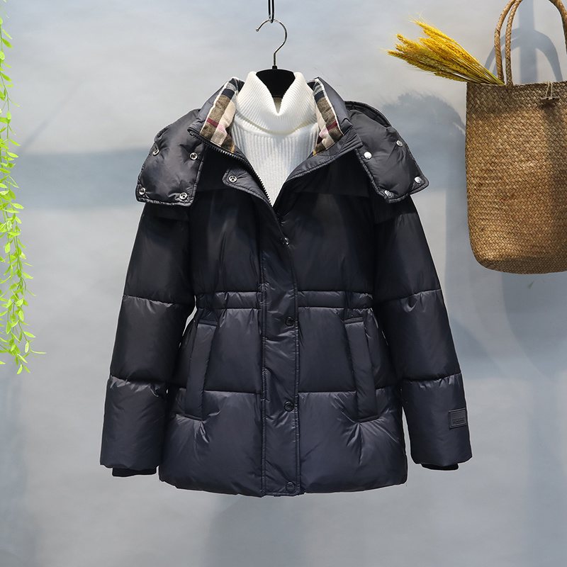Burberry Detachable-Hood Short Down Jacket — hero