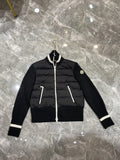 Moncler Women's Knit-Sleeve Puffer Jacket — front