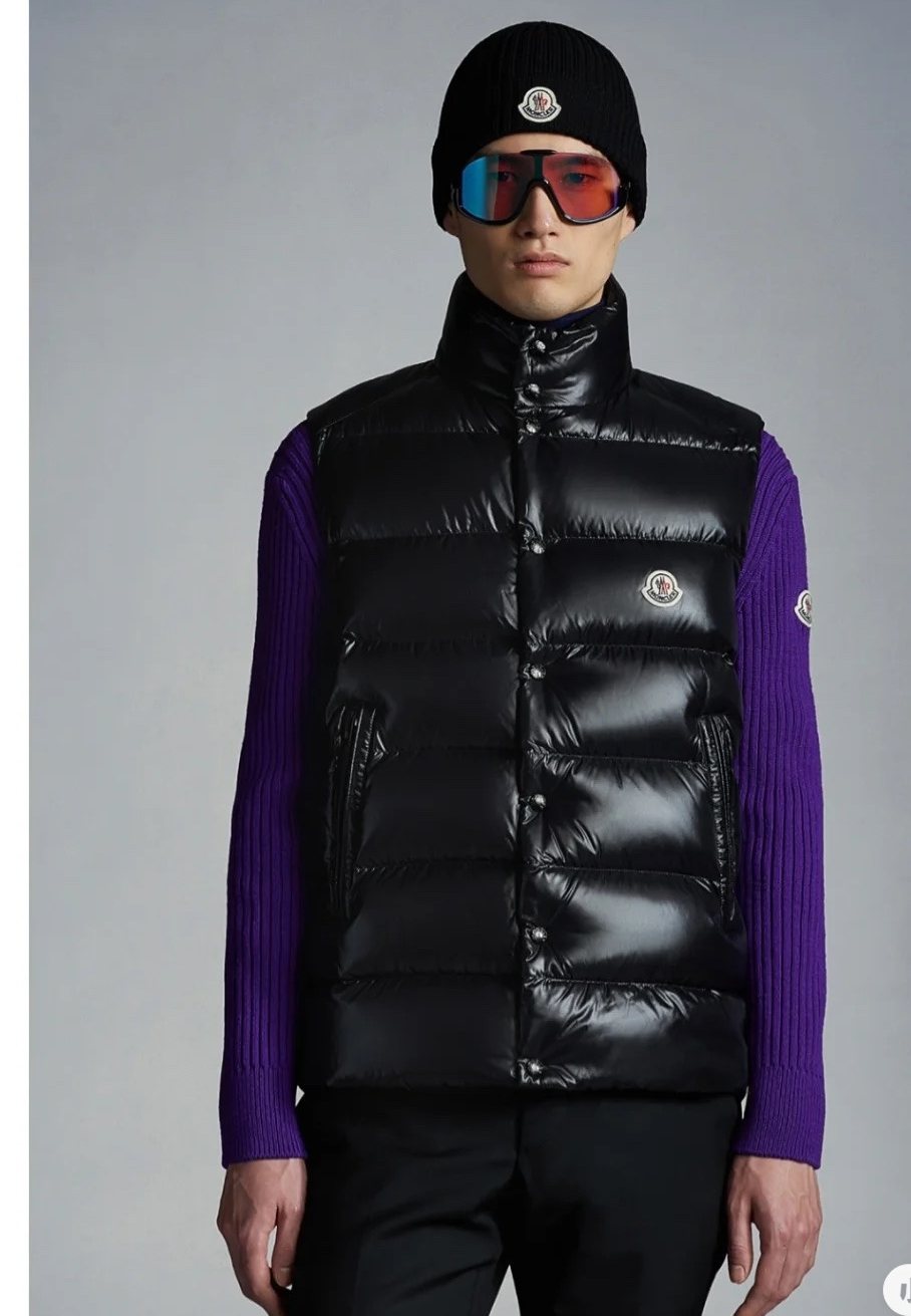 Moncler Quilted Down Vest — context