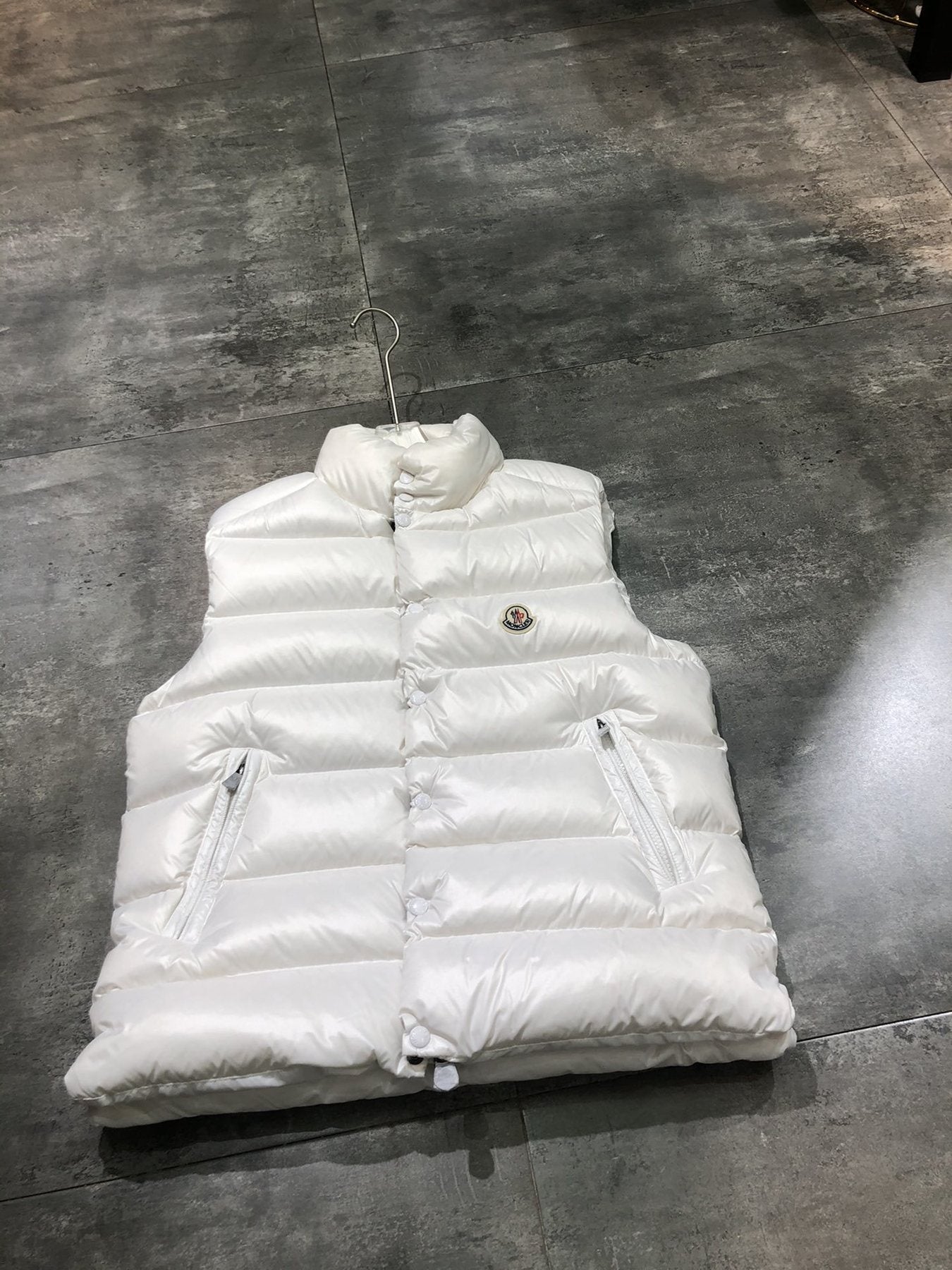 Moncler Quilted Down Vest — front