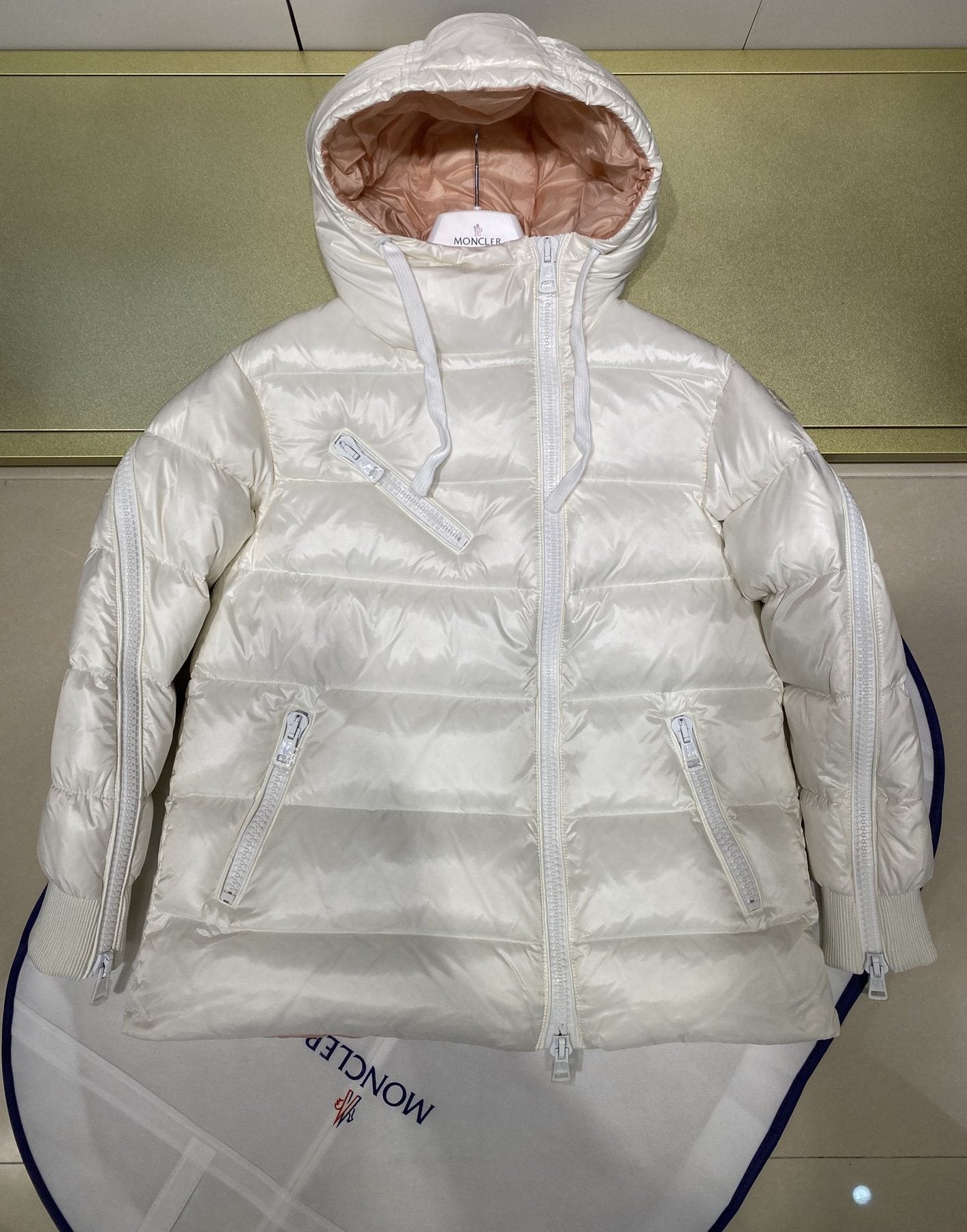 Moncler Reversible Hooded Puffer Coat — front