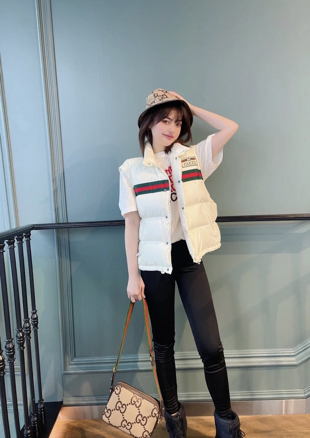 GUCCI Convertible Puffer Jacket — context