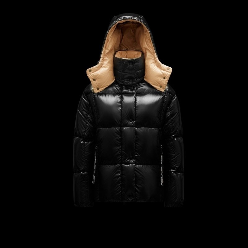 Moncler Women's Reversible Hooded Puffer Coat — front