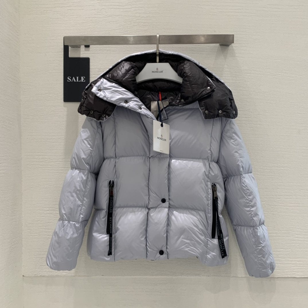 Moncler Women's Reversible Hooded Puffer Coat — front