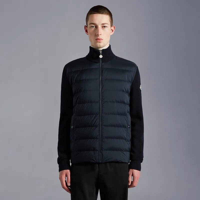 Moncler Knit Sleeve Down Jacket — hero