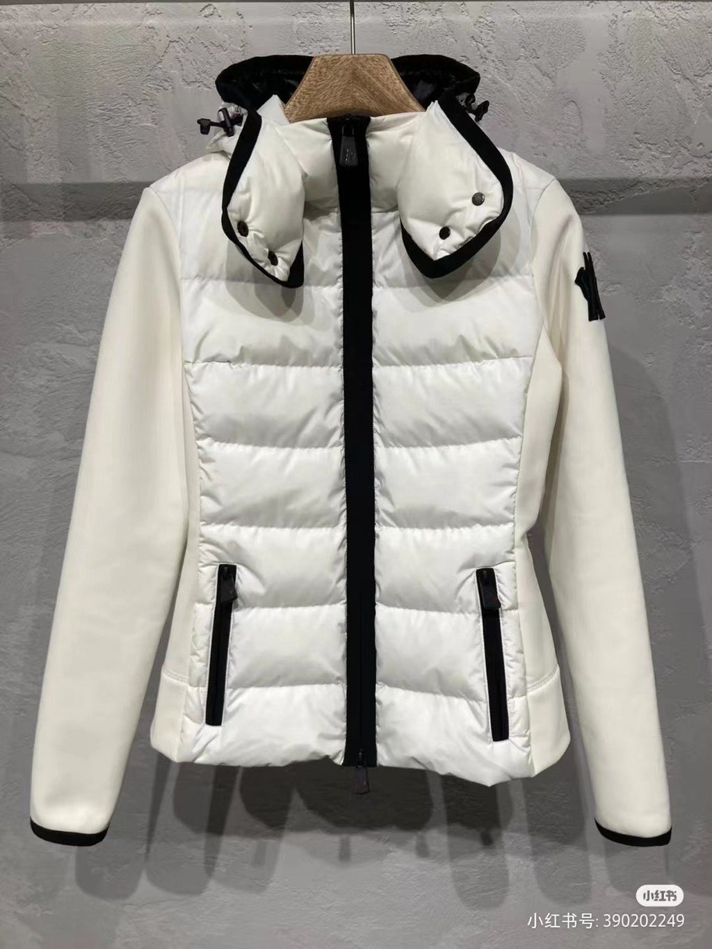 Moncler Hooded Quilted Down Puffer Coat — front