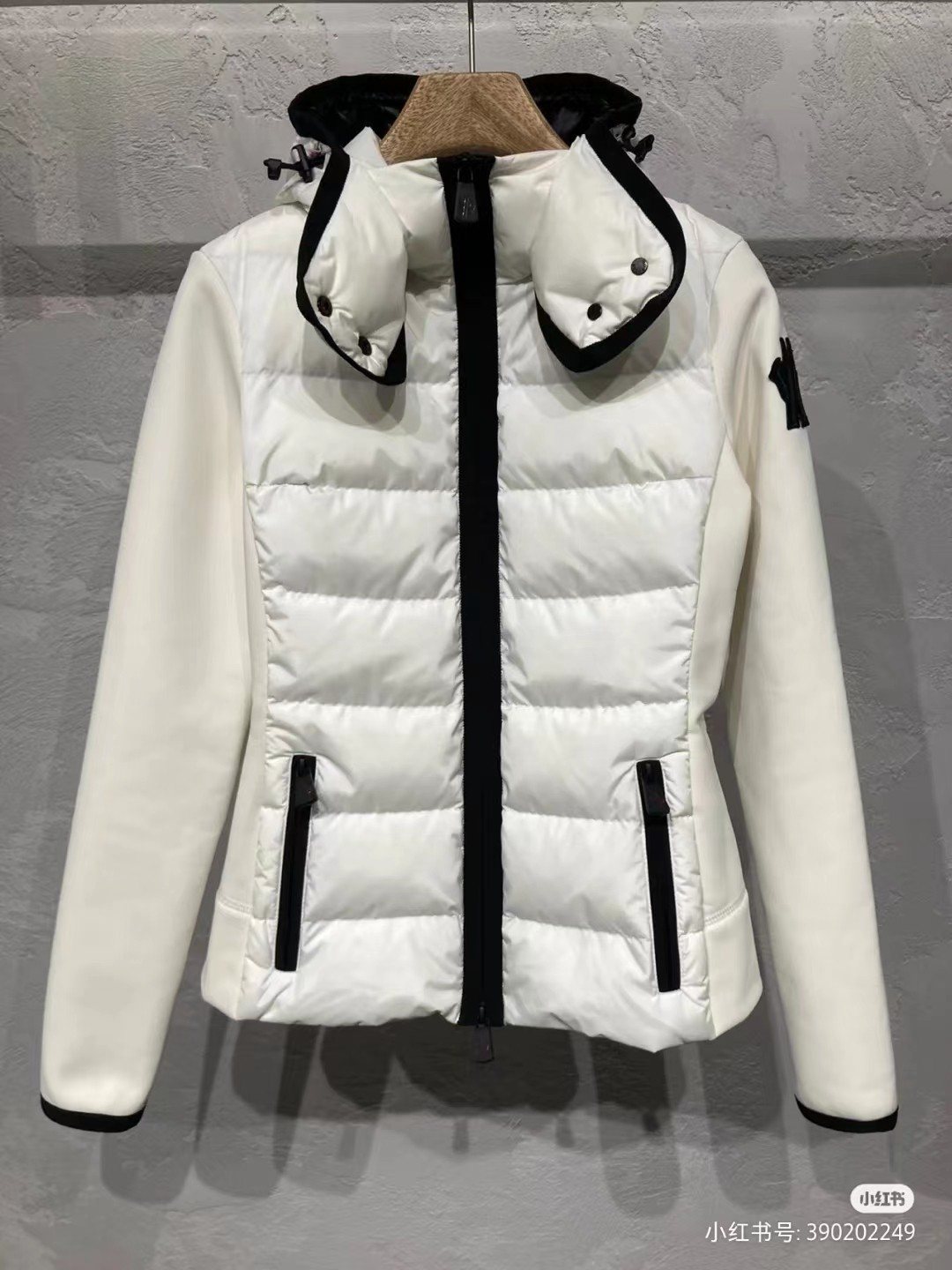 Moncler Hooded Quilted Down Puffer Coat — front