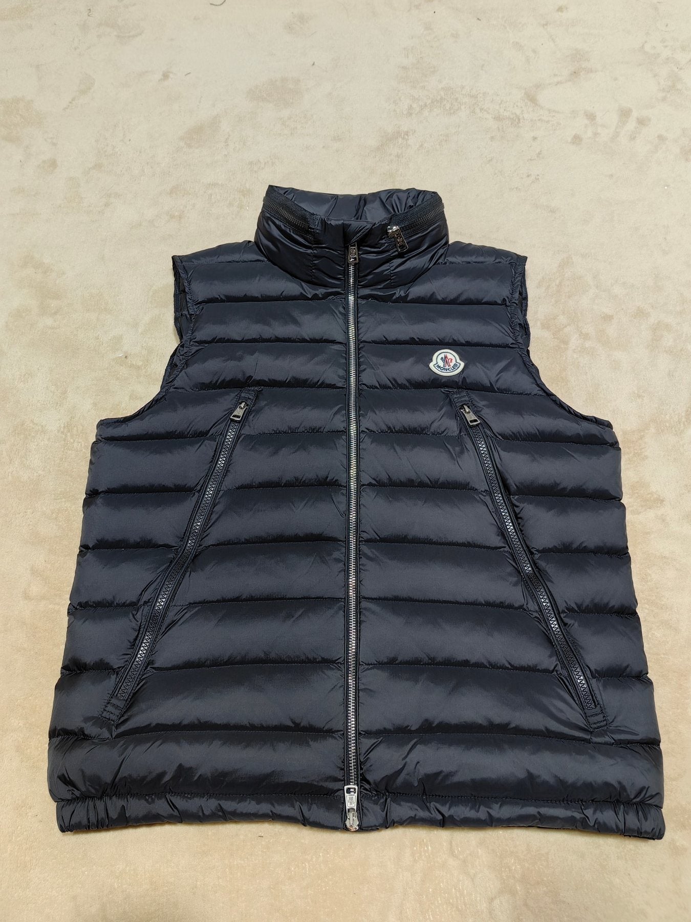 Moncler Hidden Lettering Down Vest — front