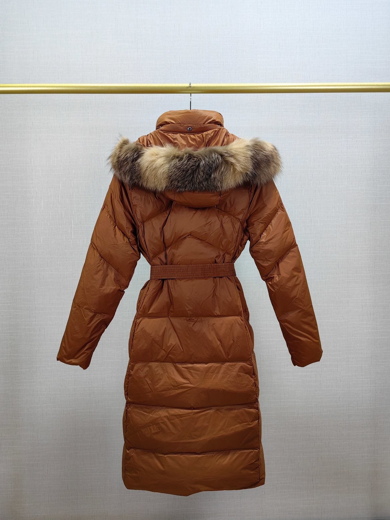 Moncler Lalteron Women's Long Down Coat — back