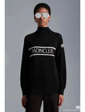 Moncler Women's Mock-Neck Button-Shoulder Knit Sweater — hero