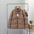 Burberry Brown TB Monogram Puffer Jacket — hero