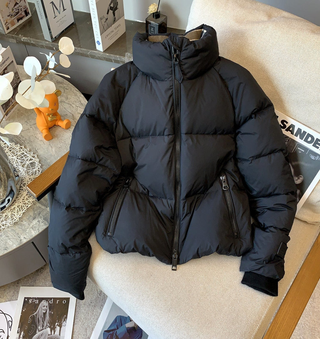 Burberry Short Quilted Puffer Jacket — front