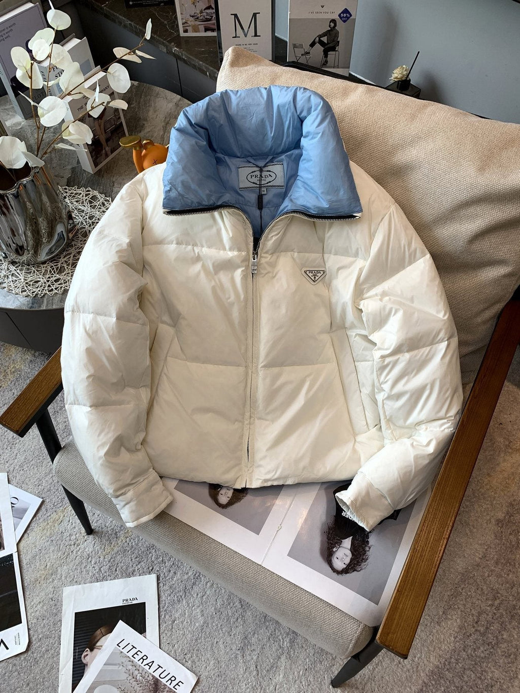 Prada Reversible Puffer Jacket — front
