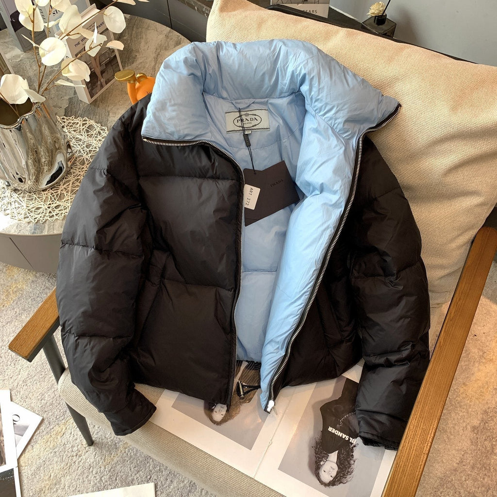 Prada Reversible Puffer Jacket — detail