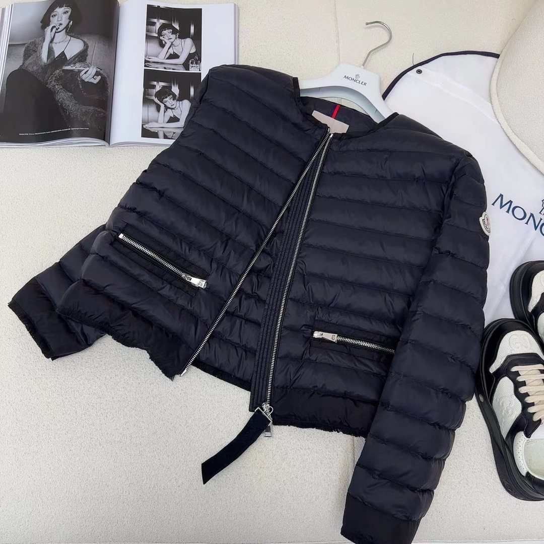 Moncler Hooded Quilted Puffer Coat — front