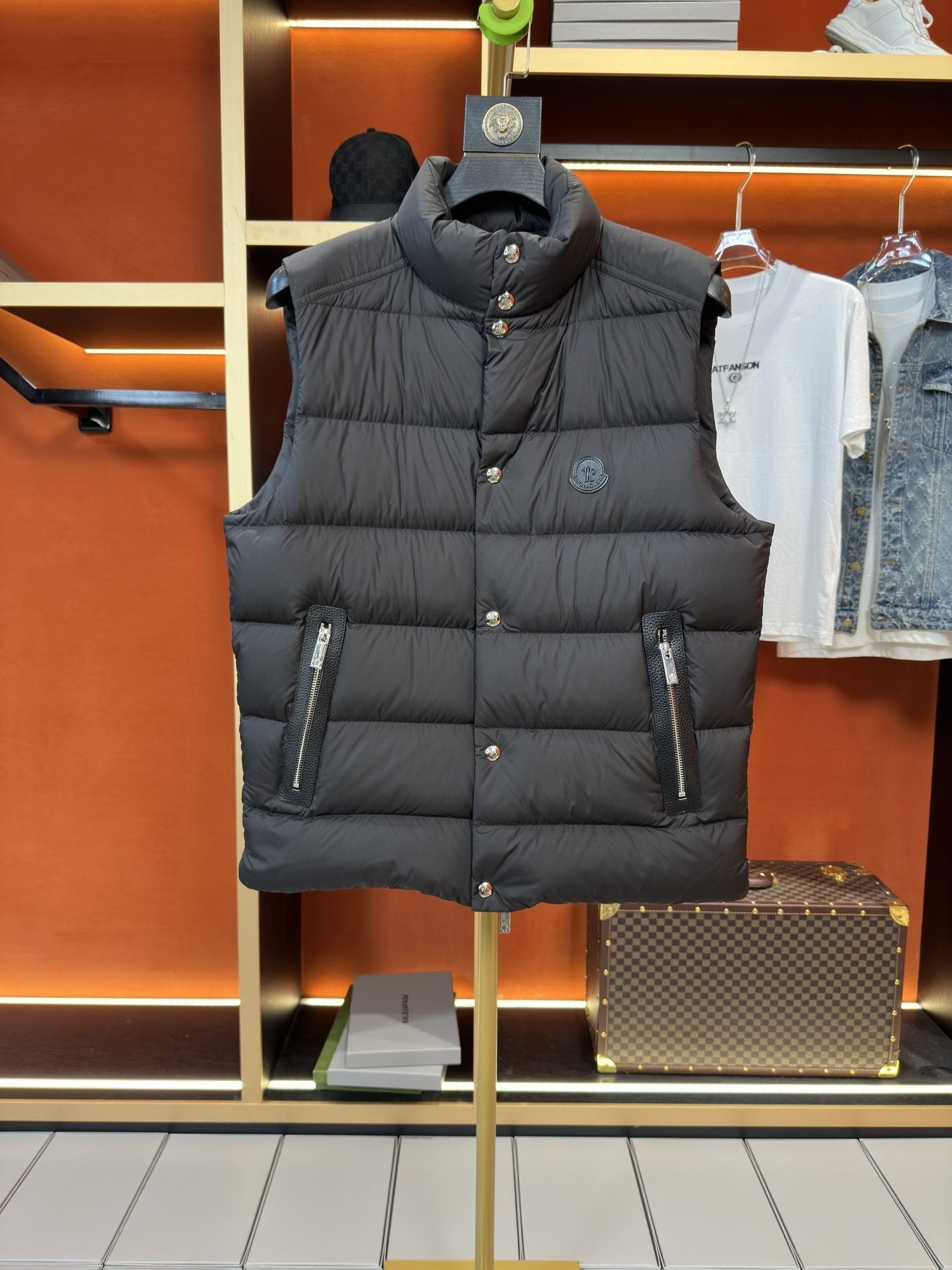 Moncler Quilted Puffer Vest — hero
