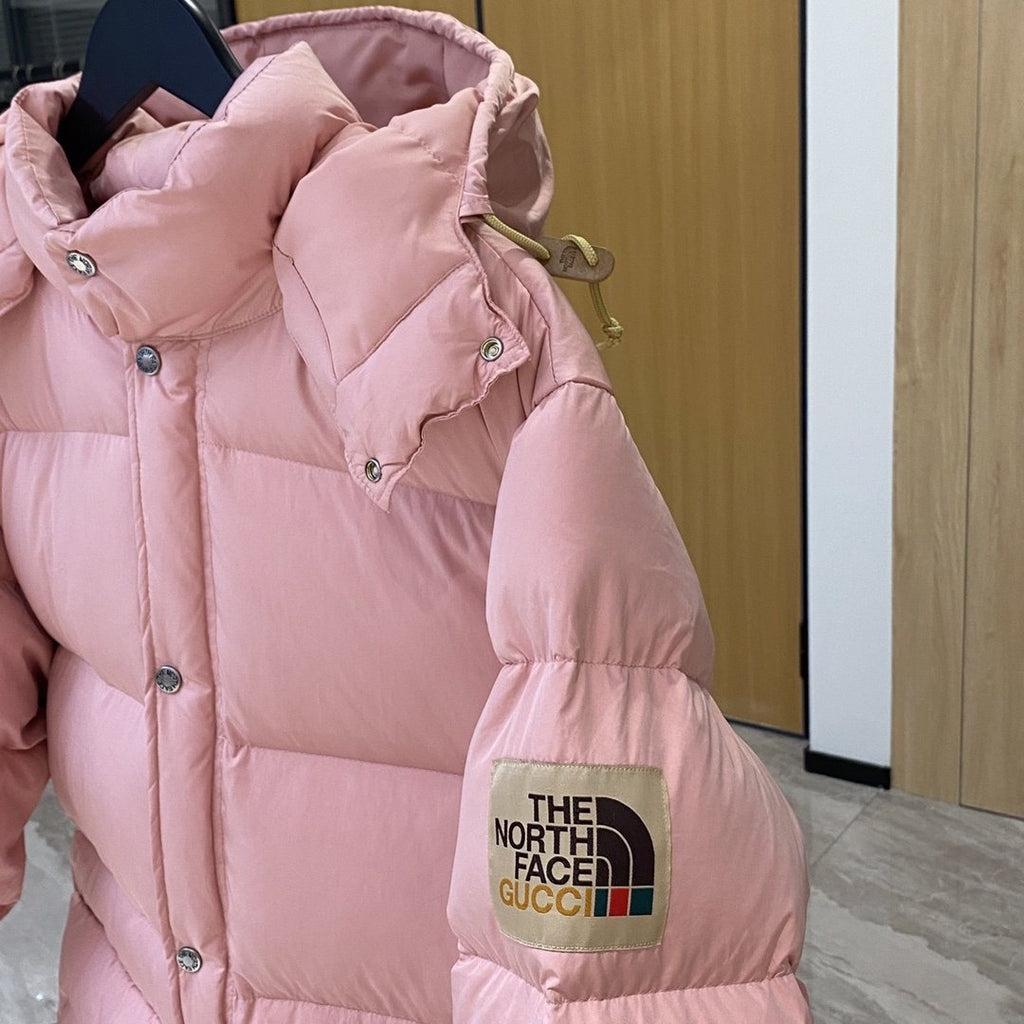 Gucci Quilted Hooded Puffer Jacket — detail