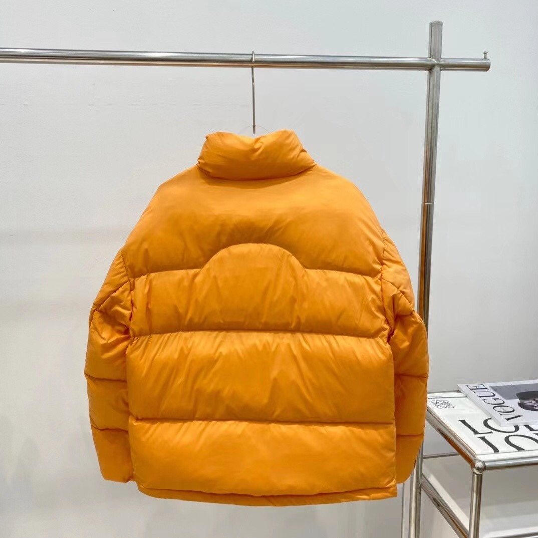 Moncler Quilted Short Down Coat — back
