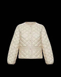 Moncler Women's Heart-Quilted Short Down Coat — hero