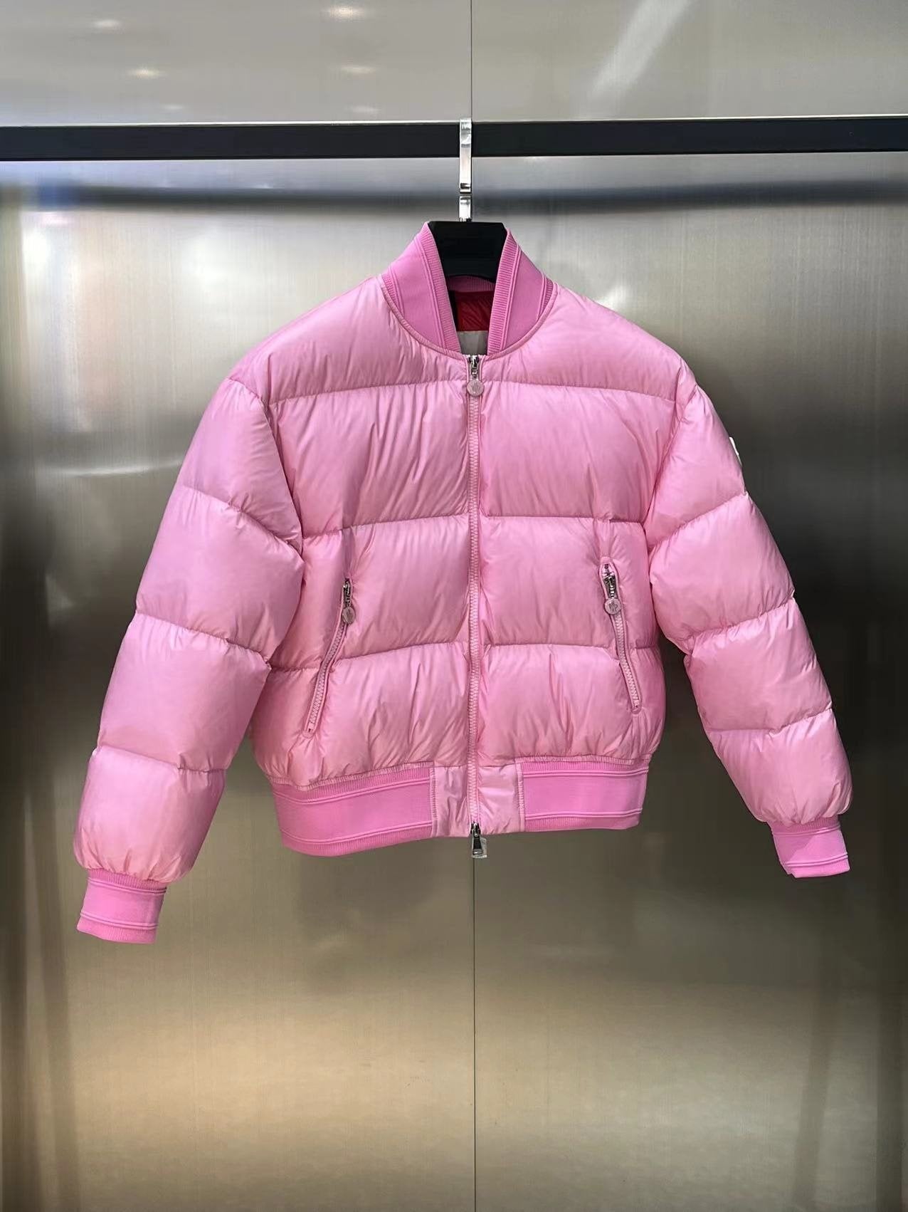 Moncler Quilted Cropped Puffer Coat — hero