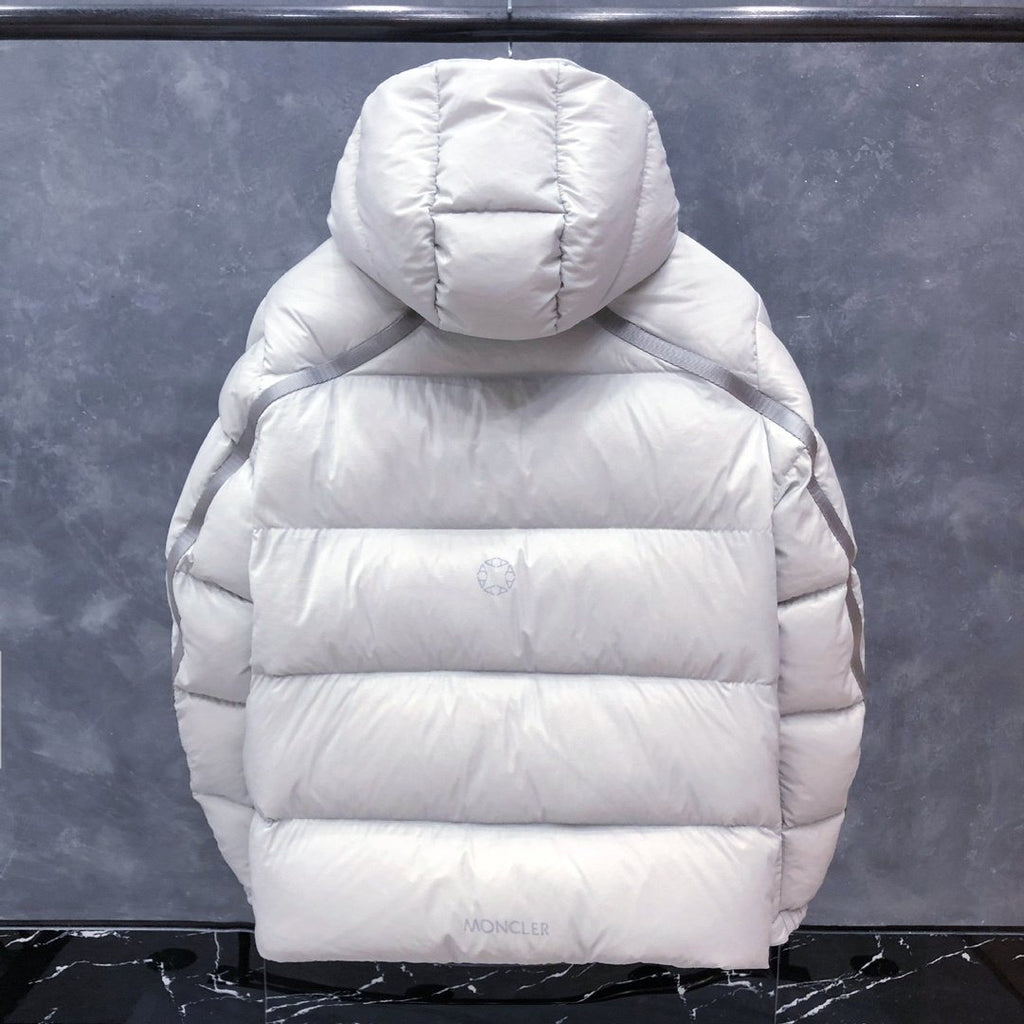 Moncler Hooded Quilted Puffer Coat — back