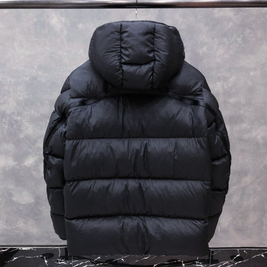 Moncler Hooded Quilted Puffer Coat — back