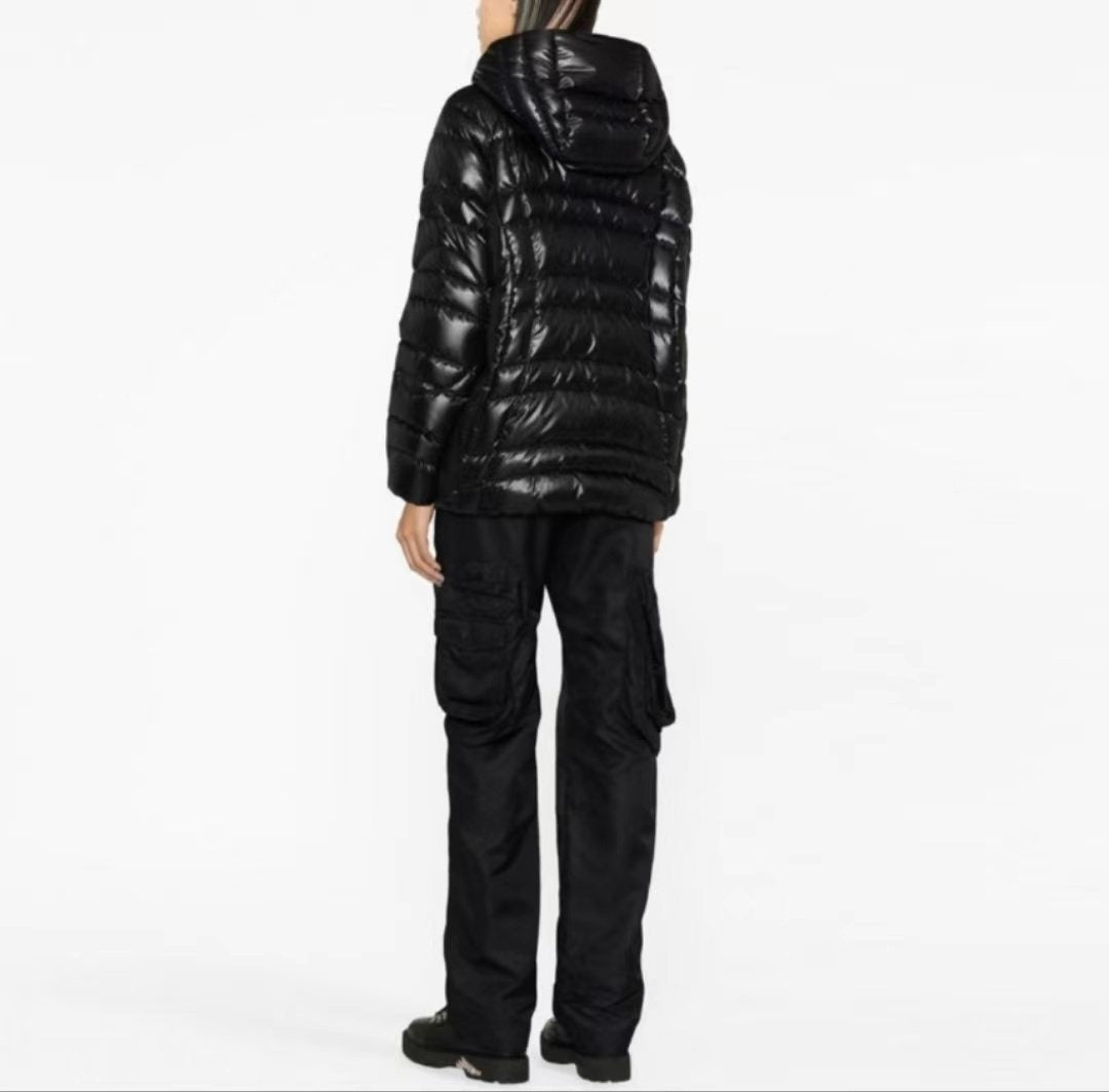 Moncler Quilted Hooded Puffer Coat — context