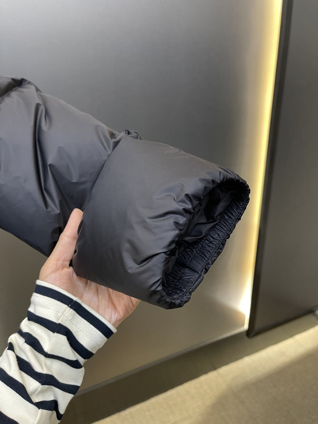 Prada Quilted Puffer Jacket — detail