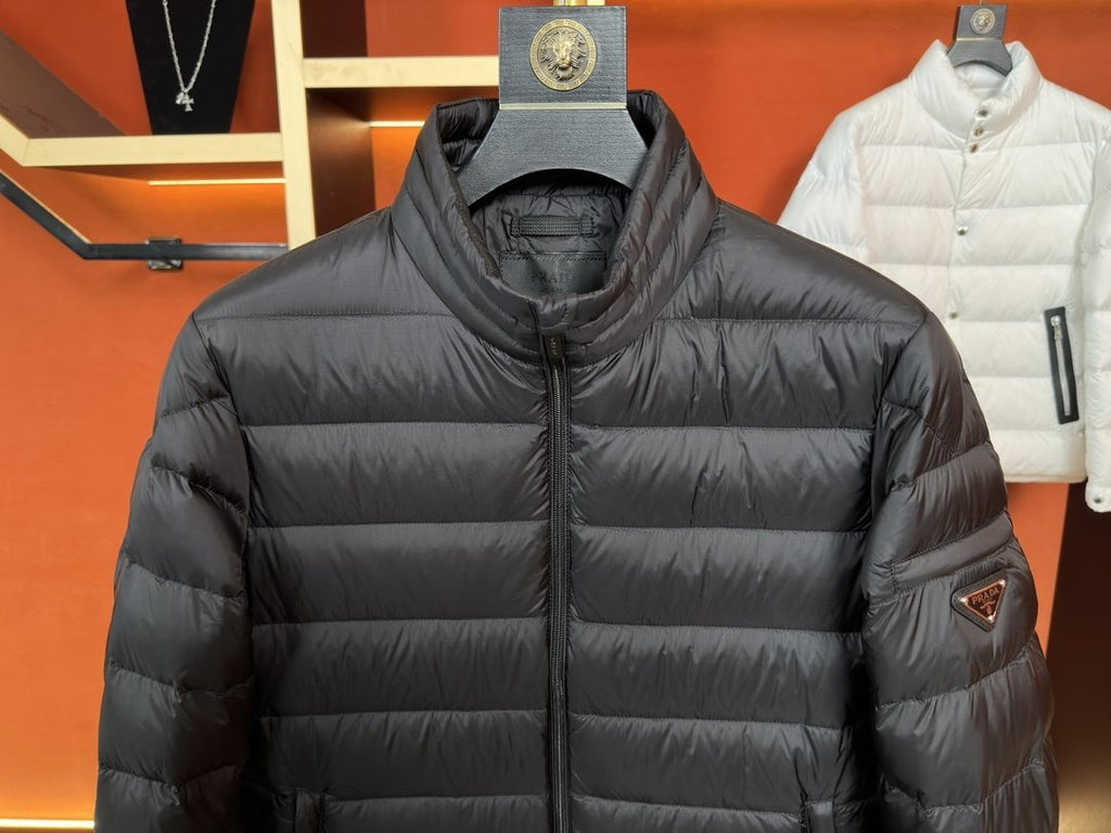 Prada Quilted Puffer Jacket — detail