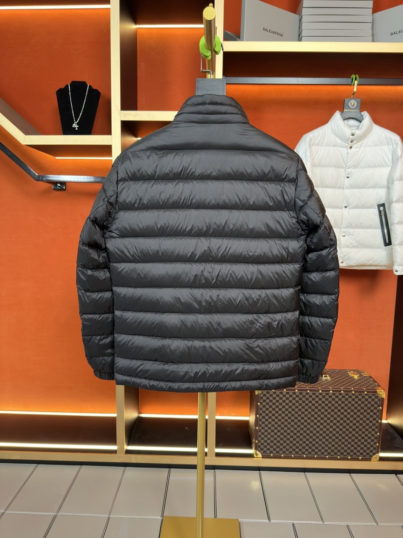 Prada Quilted Puffer Jacket — back