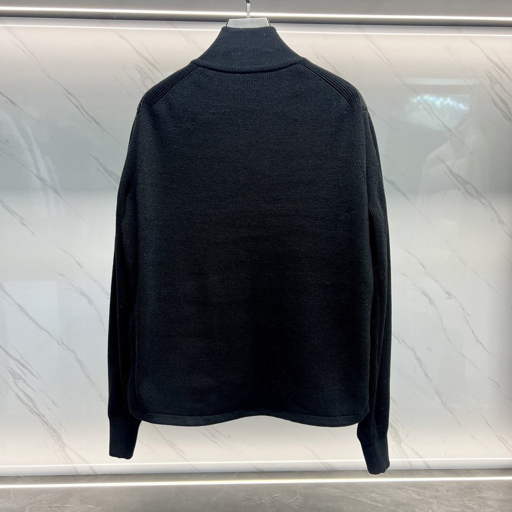 Dior Oblique Sweater Sleeve Down Jacket — back