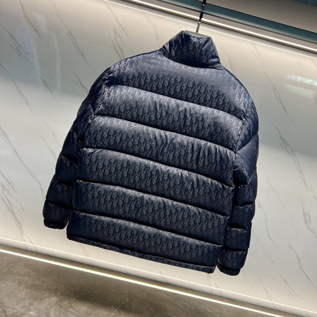 Dior Oblique Monogram Puffer Jacket — back