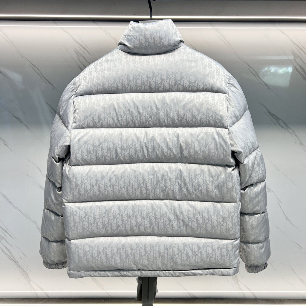Dior Oblique Monogram Puffer Jacket — back