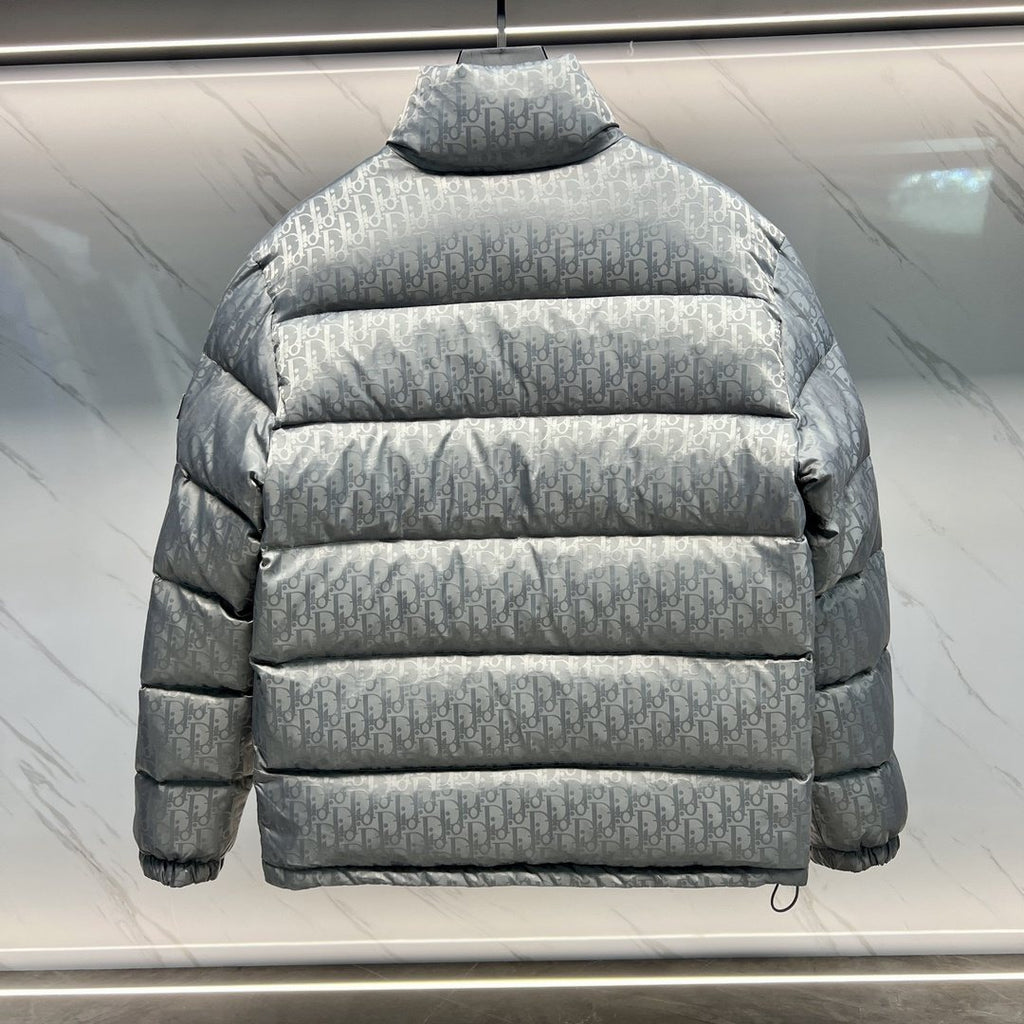 Dior Oblique Monogram Puffer Jacket — back