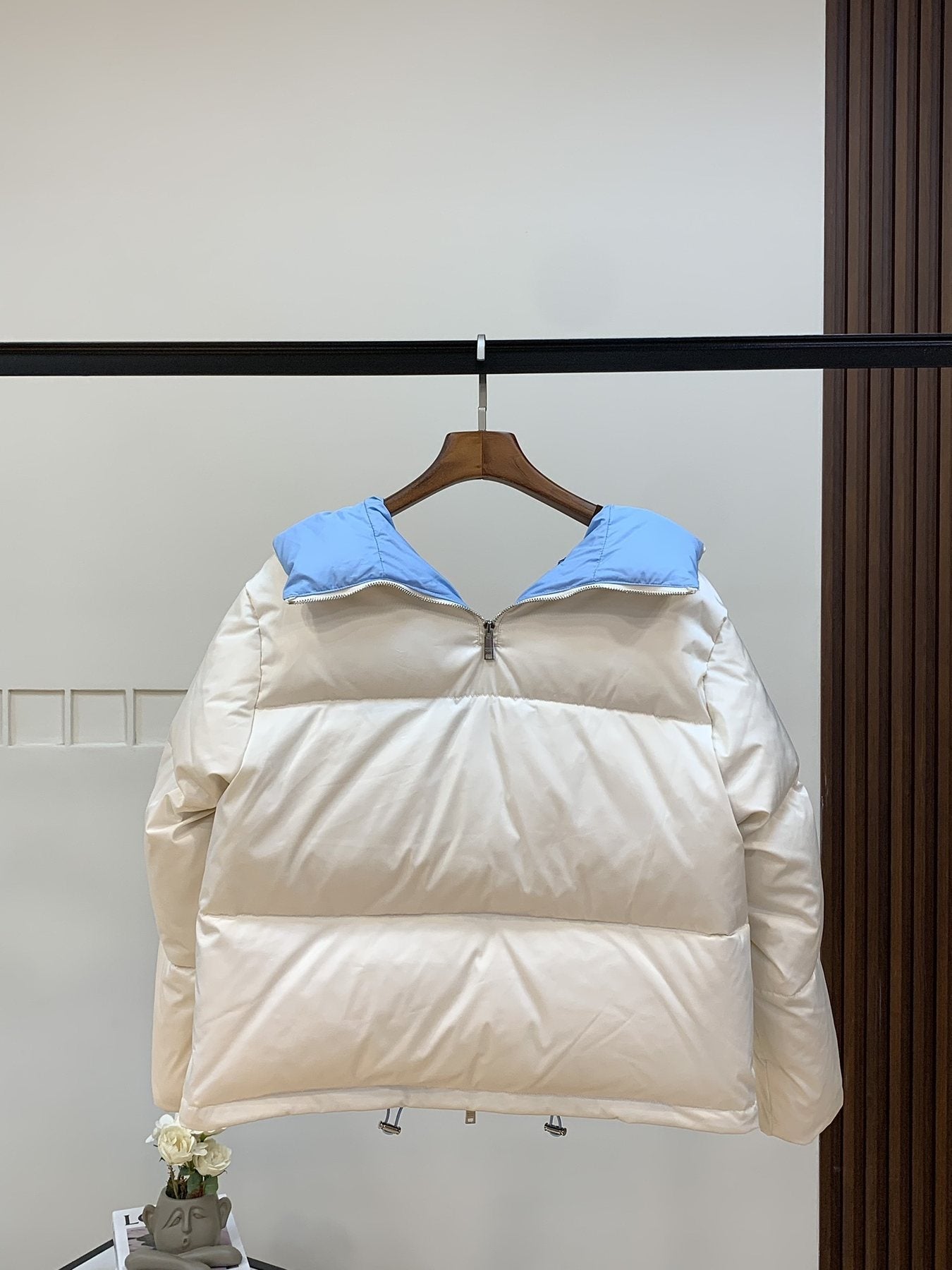 Prada Reversible Quilted Puffer Jacket — back