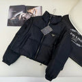 Prada Cropped Quilted Puffer Jacket — hero