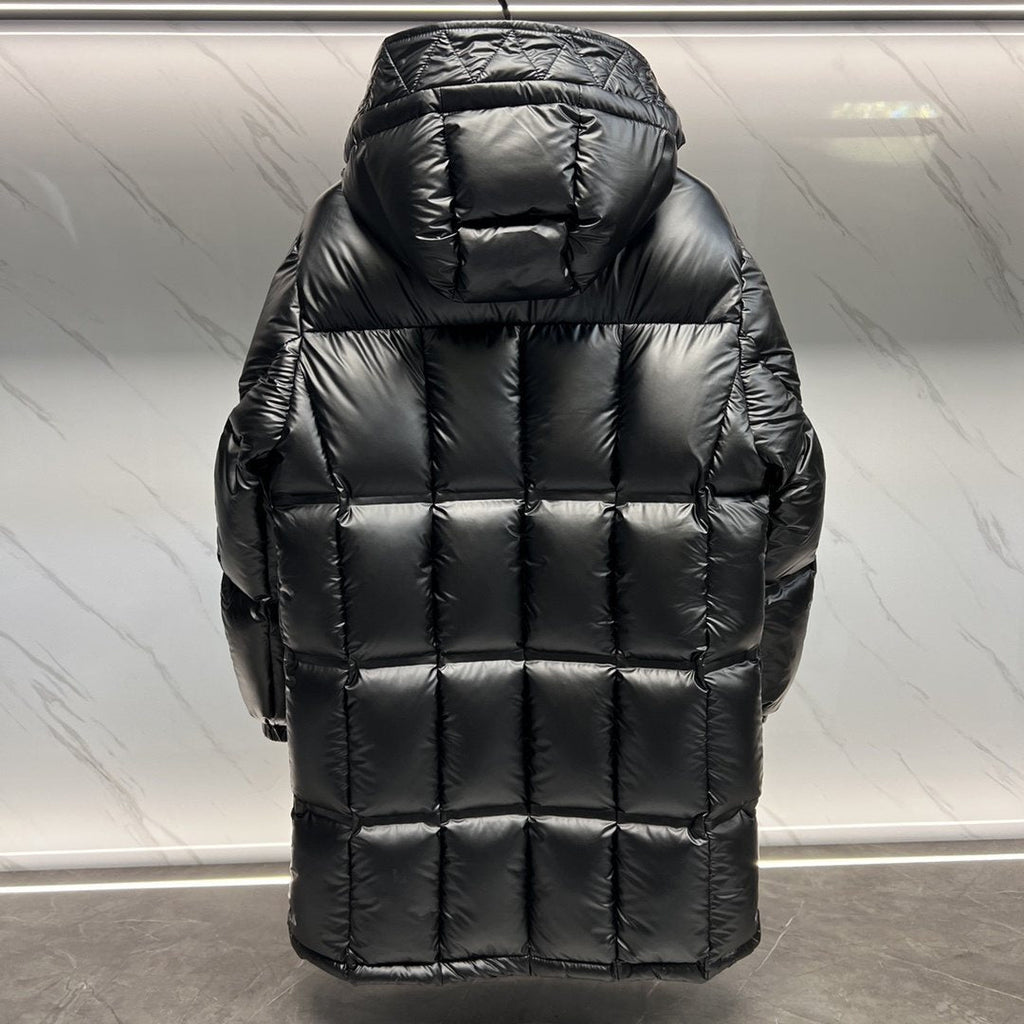 Prada Hooded Quilted Puffer Jacket — back