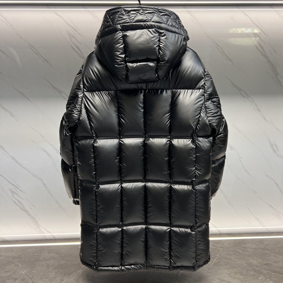 Prada Hooded Quilted Puffer Jacket — back